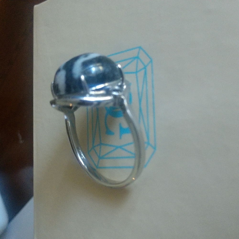 Generation Gem, Painted Pony Gemstone Ring In Ste… - image 3